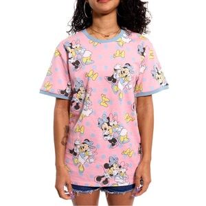 Loungefly Unisex Minnie and Daisy Polka Dot Disney T-Shirt